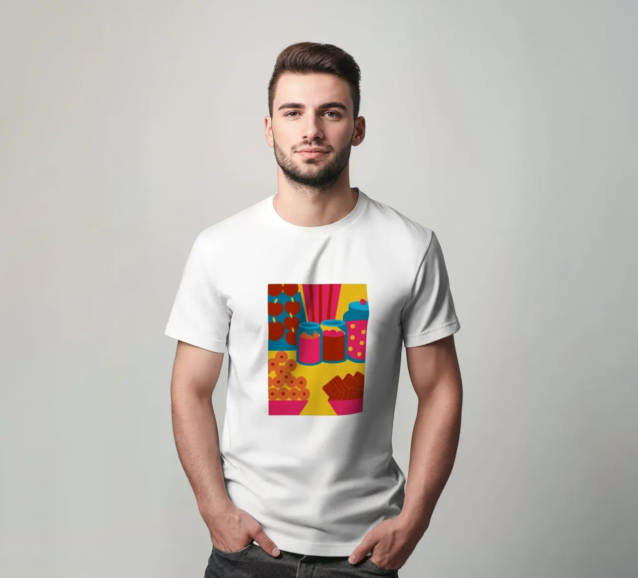 Alimentos secos para tartas camiseta de LOOK DIFFERENT