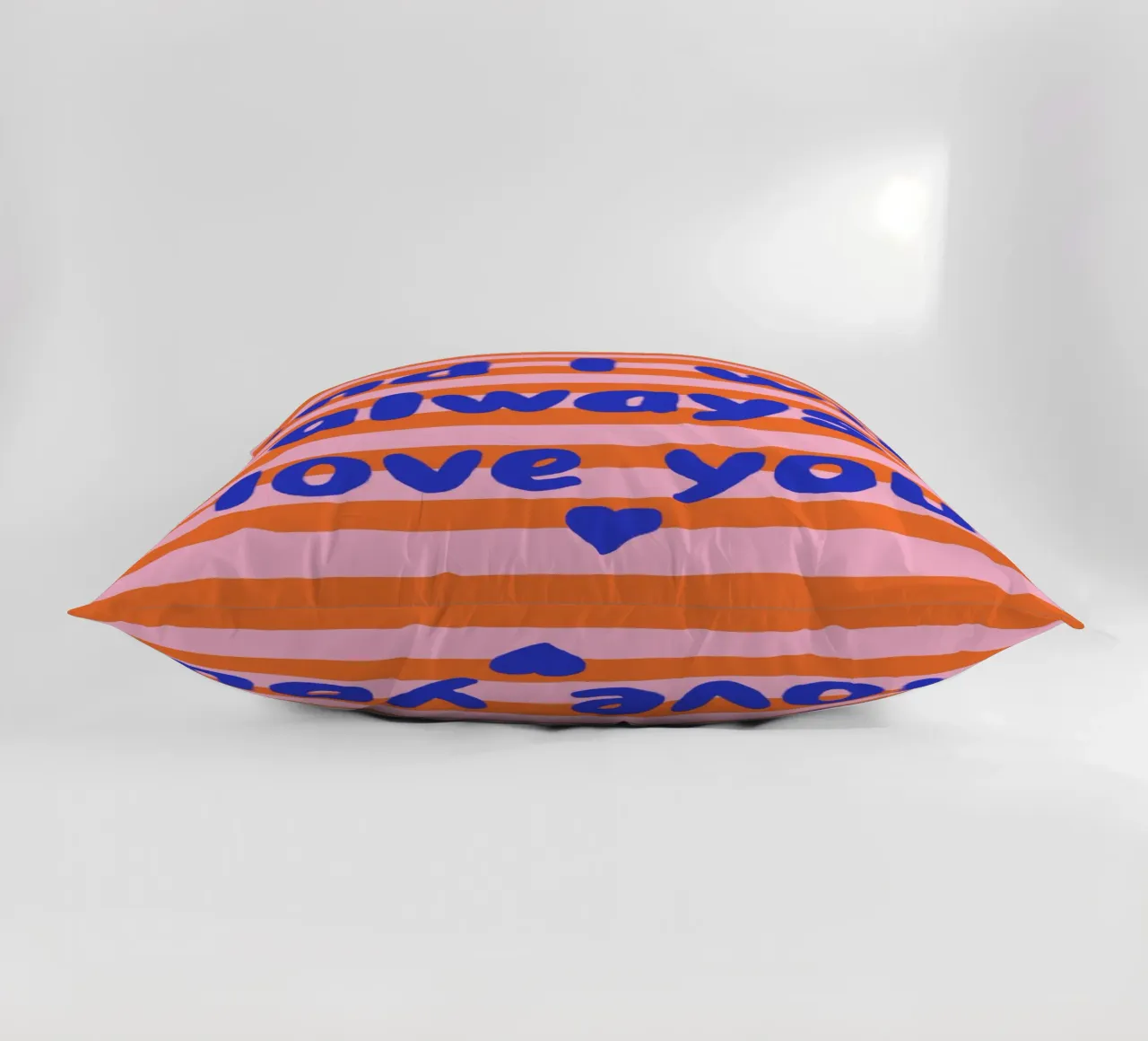 Forever your love decorative cushion by Carinaprint
