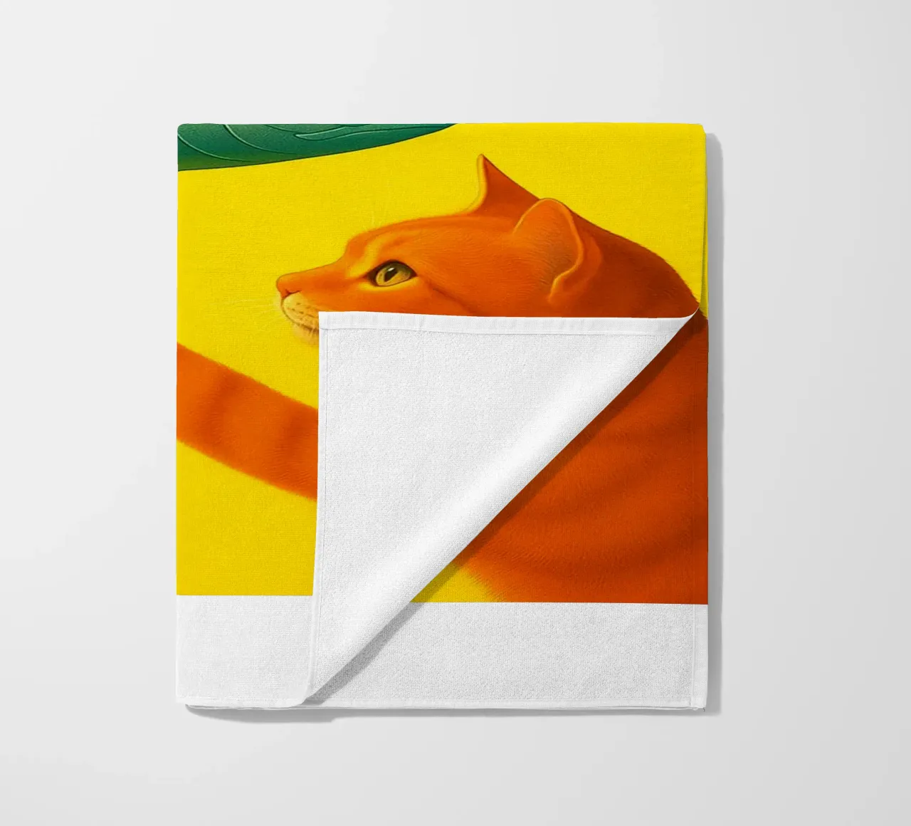 paws funny cat beach towel by Nayara