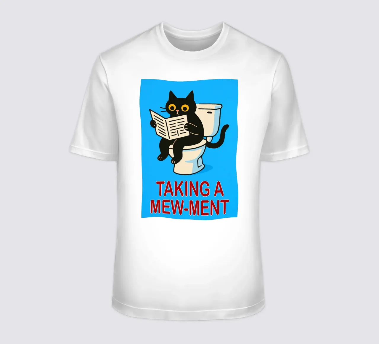 gatto buffo che si fa una passeggiata t-shirt da Nayara