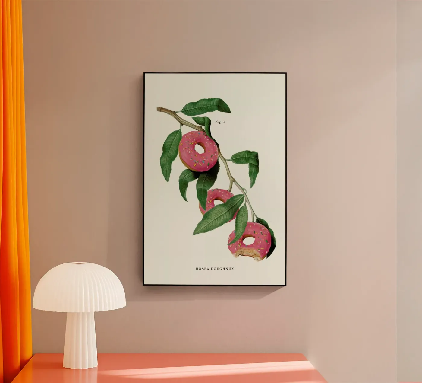 Donut Plant plexiglass da Jonas Loose