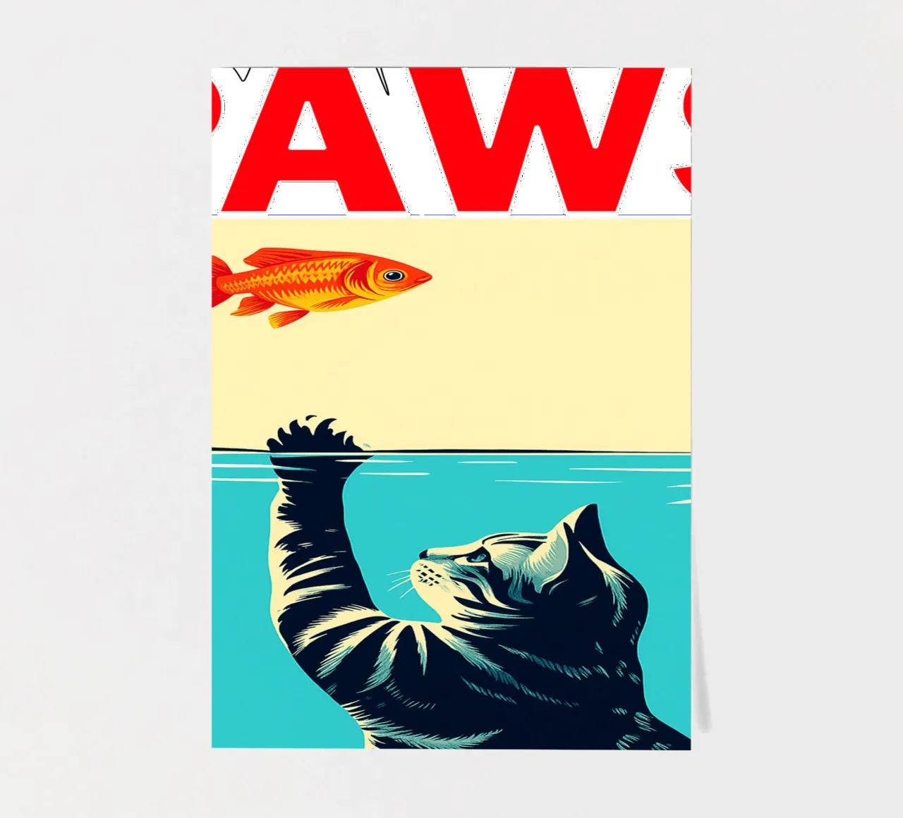 grappige katten poten stickervel van Nayara
