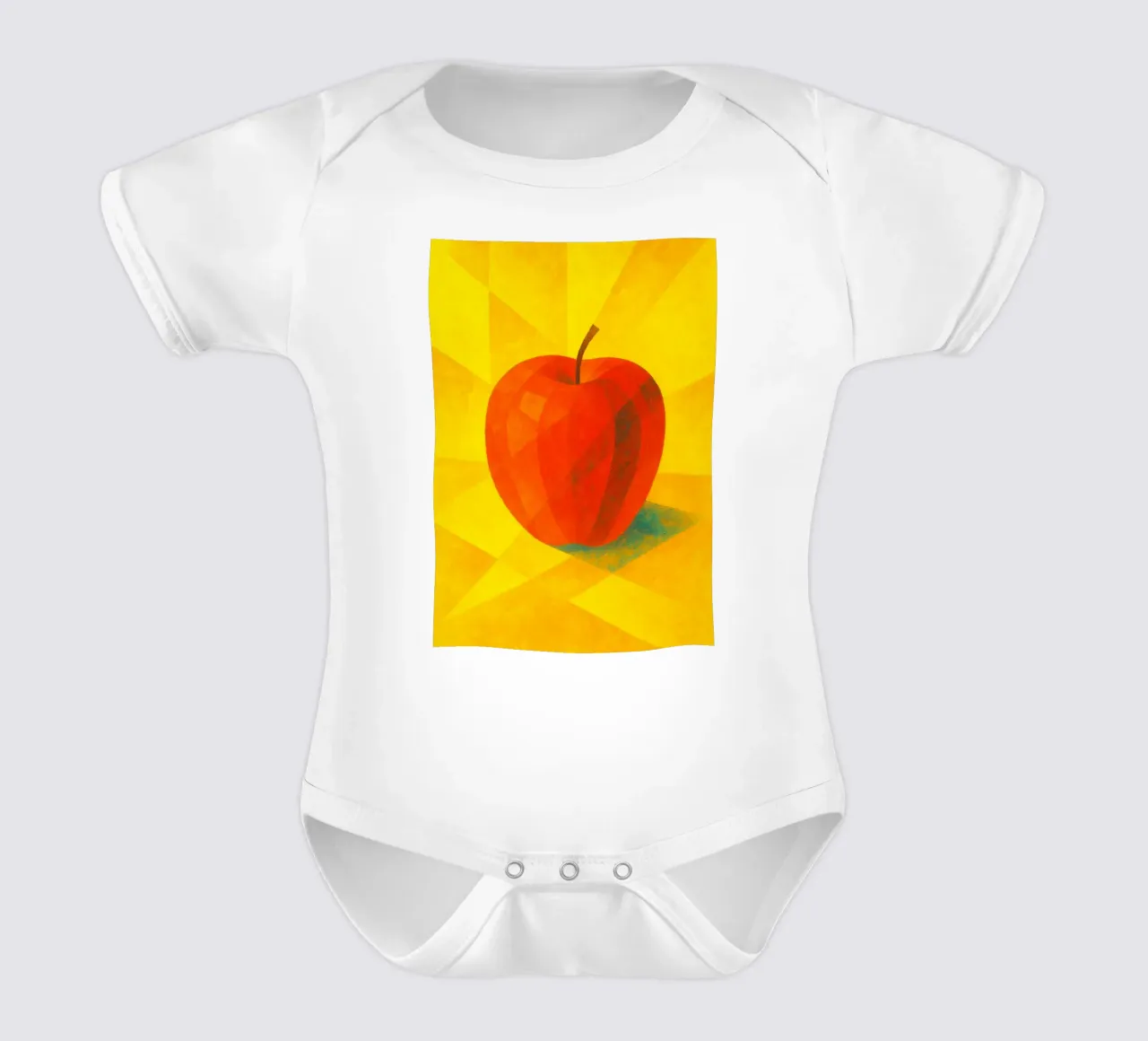 manzana imaginación abstracta a todo color body de bebé de ameera