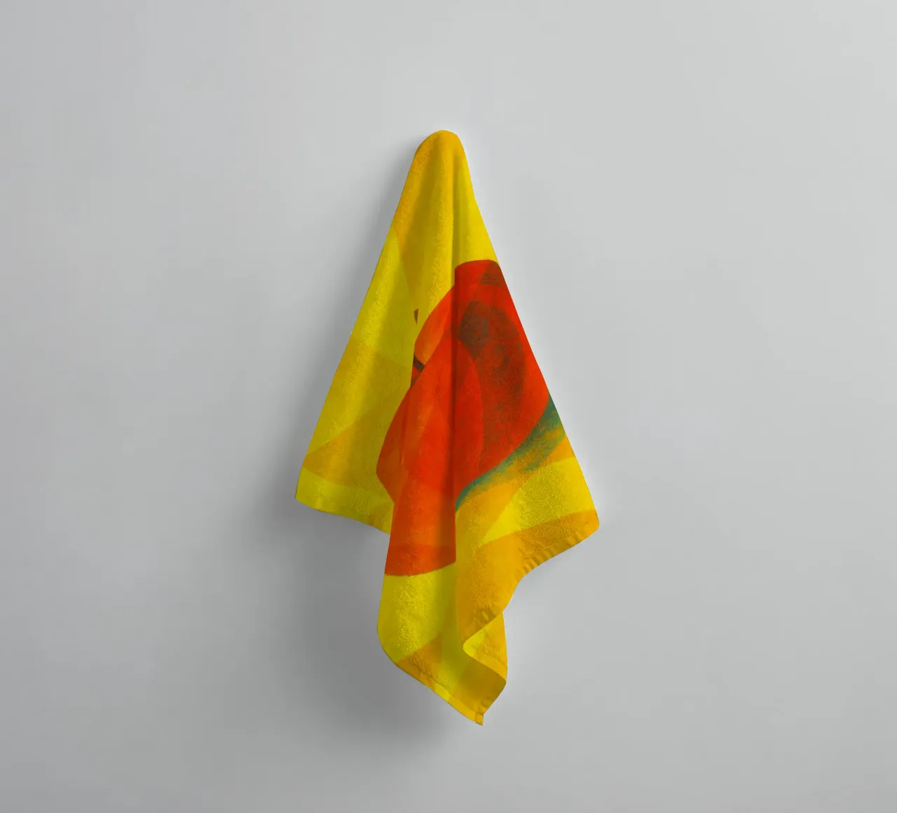 manzana imaginación abstracta a todo color toalla de baño de ameera