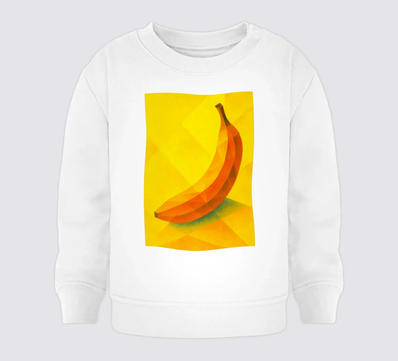 plátano imaginación abstracta a todo color sudadera de bebé de ameera