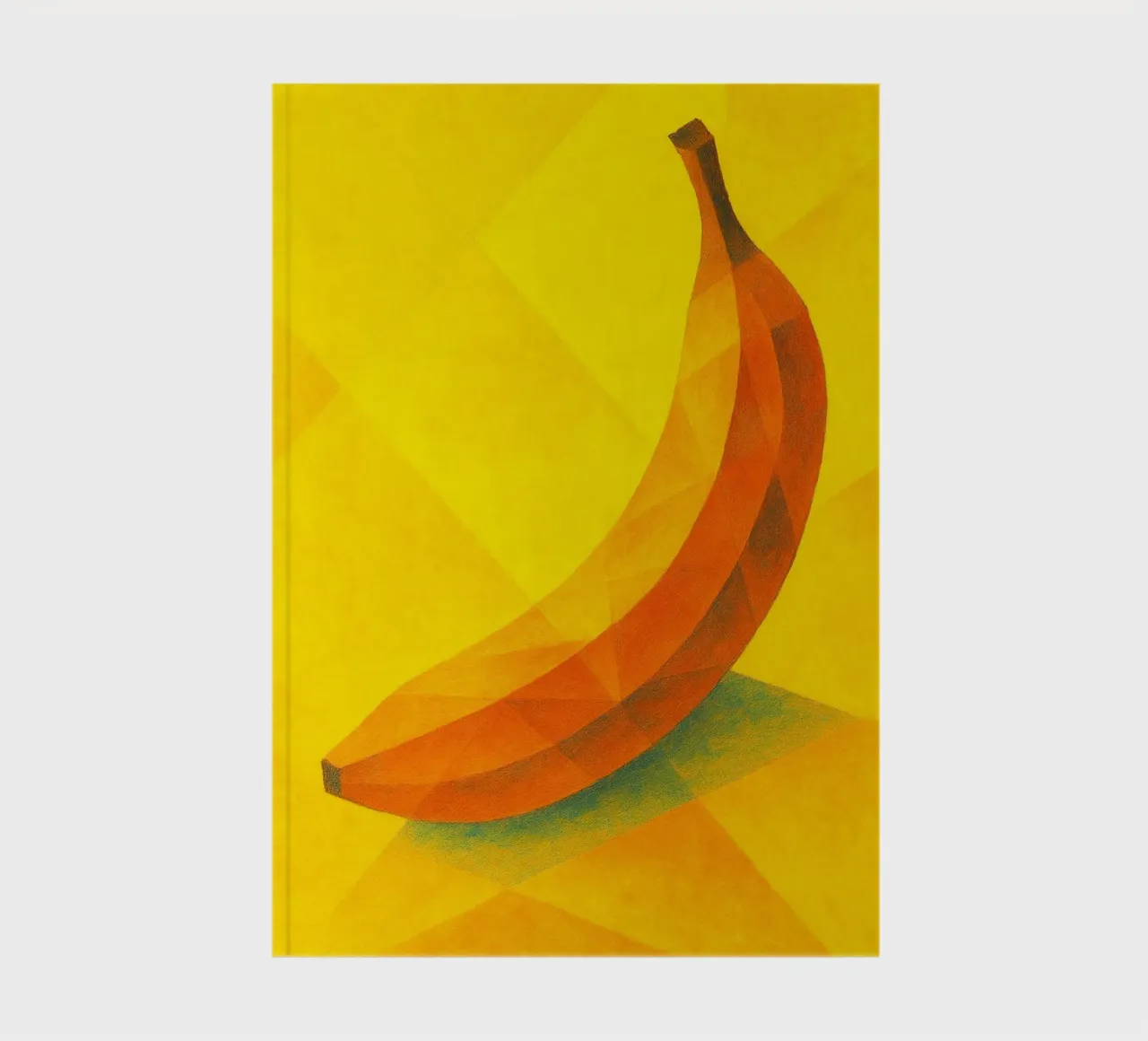 banana abstract imagination full color notebook by ameera
