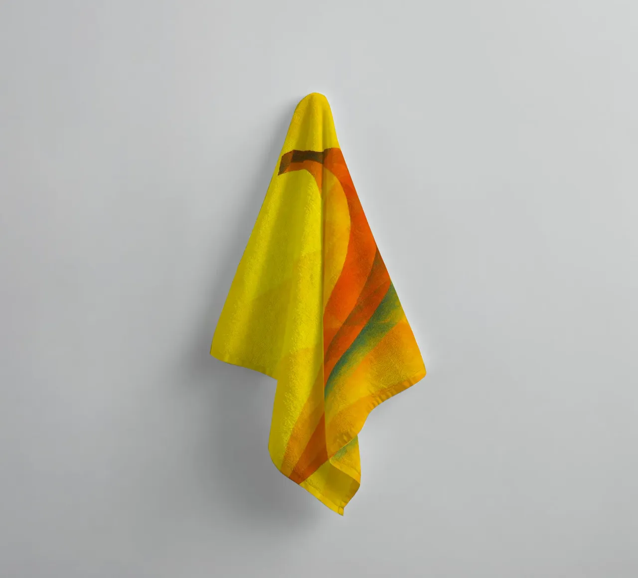 banana fantasia astratta a colori asciugamano da bagno da ameera