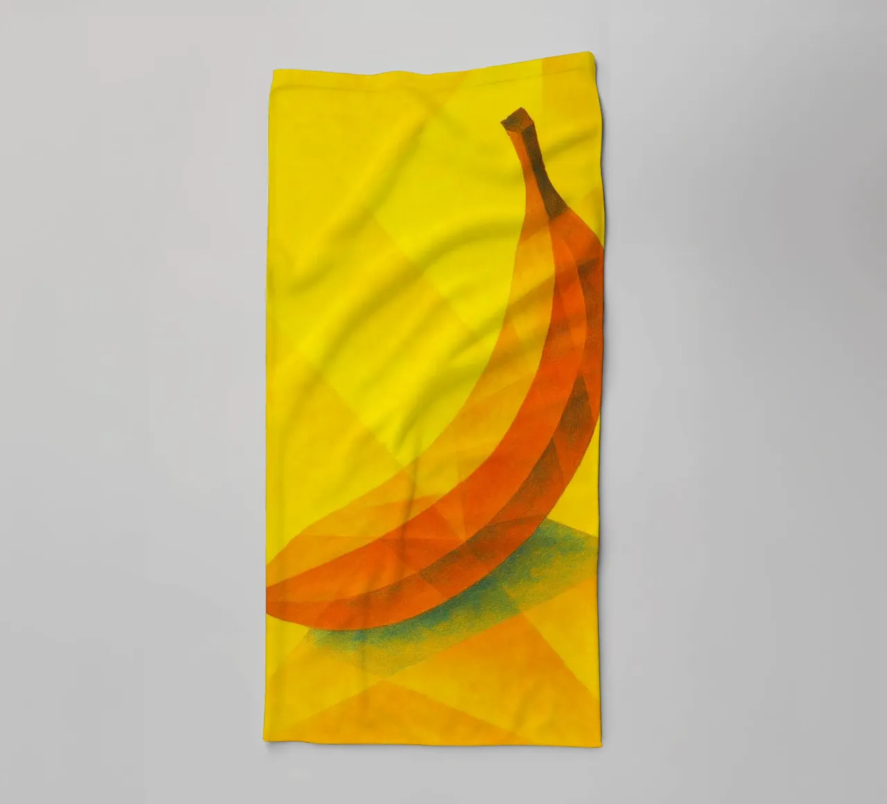 banana fantasia astratta a colori asciugamano da bagno da ameera