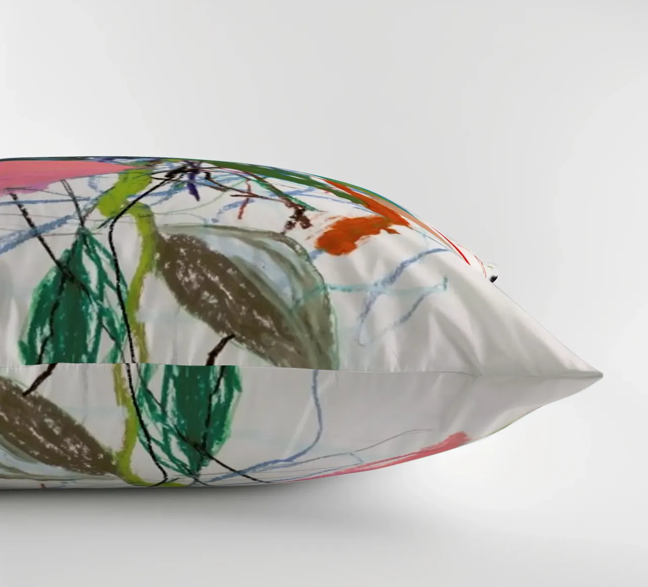 Rosenotes No 3 decorative cushion by Leigh Viner