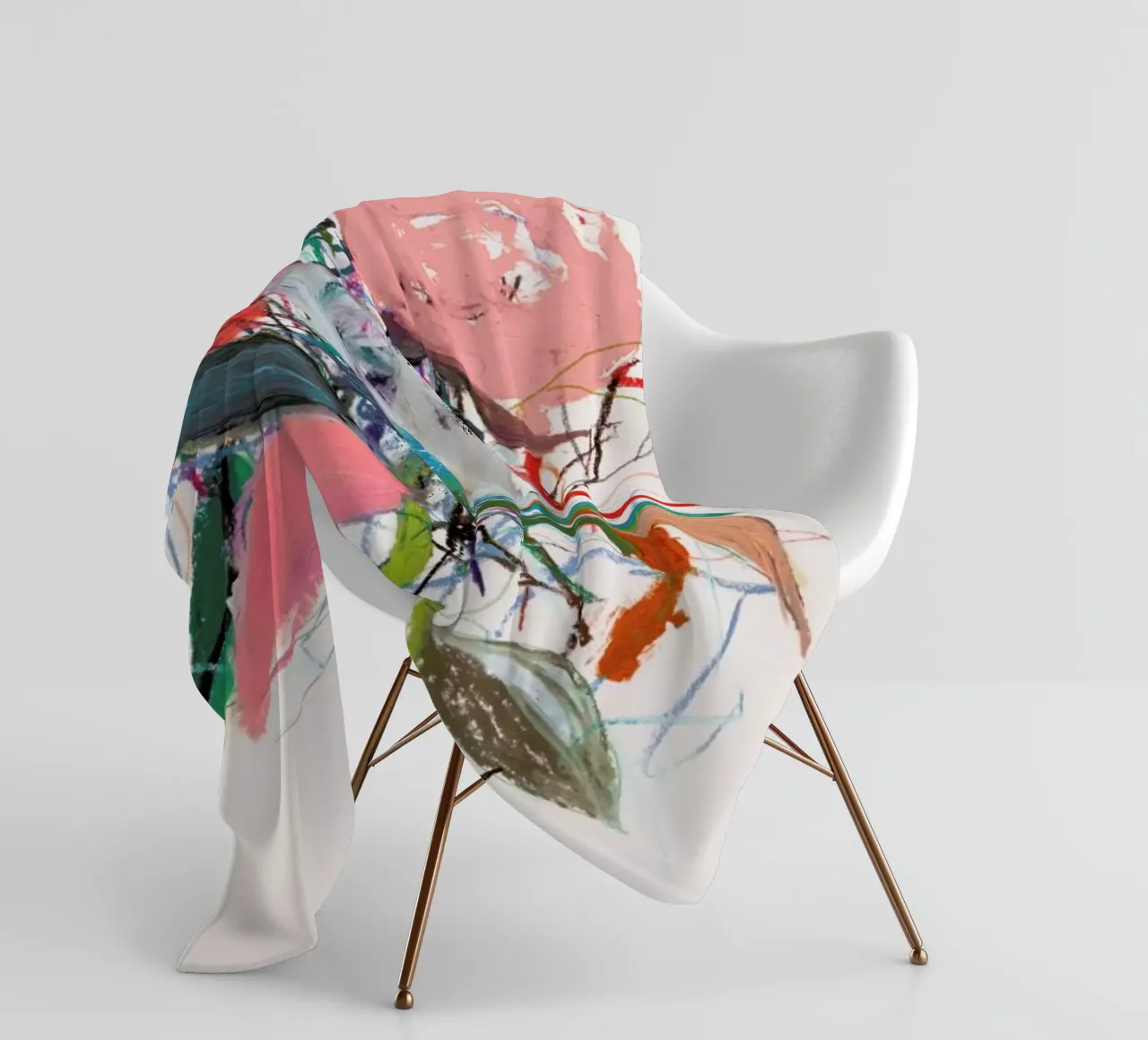 Rosenotes No 3 coperta in pile da Leigh Viner