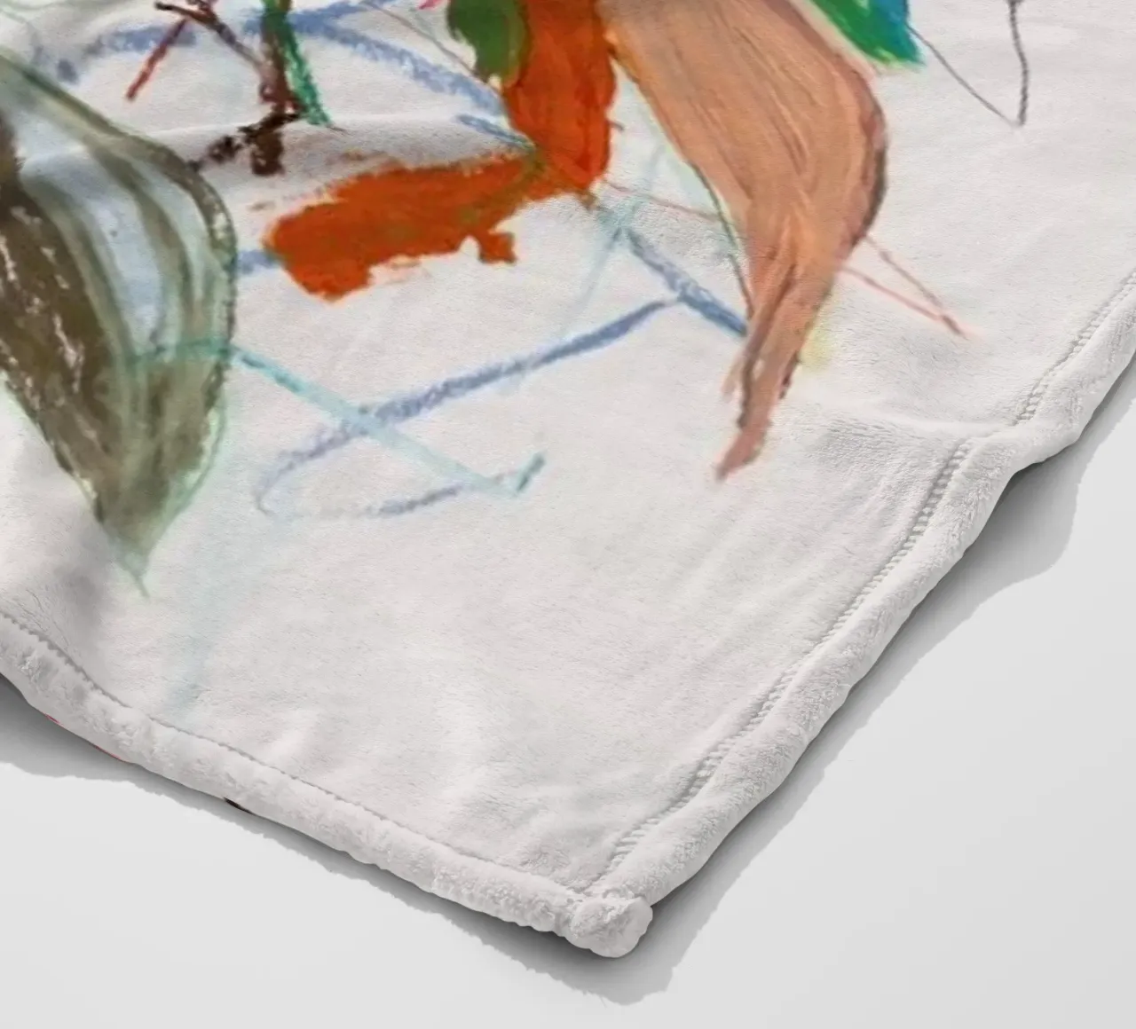 Rosenotes No 3 coperta in pile da Leigh Viner