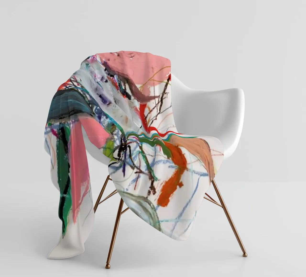 Rosenotes No 3 coperta in pile da Leigh Viner