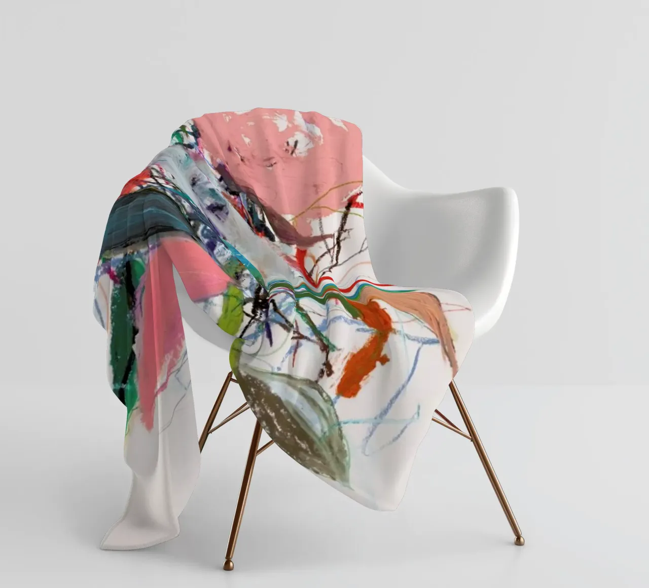 Rosenotes No 3 coperta in pile da Leigh Viner