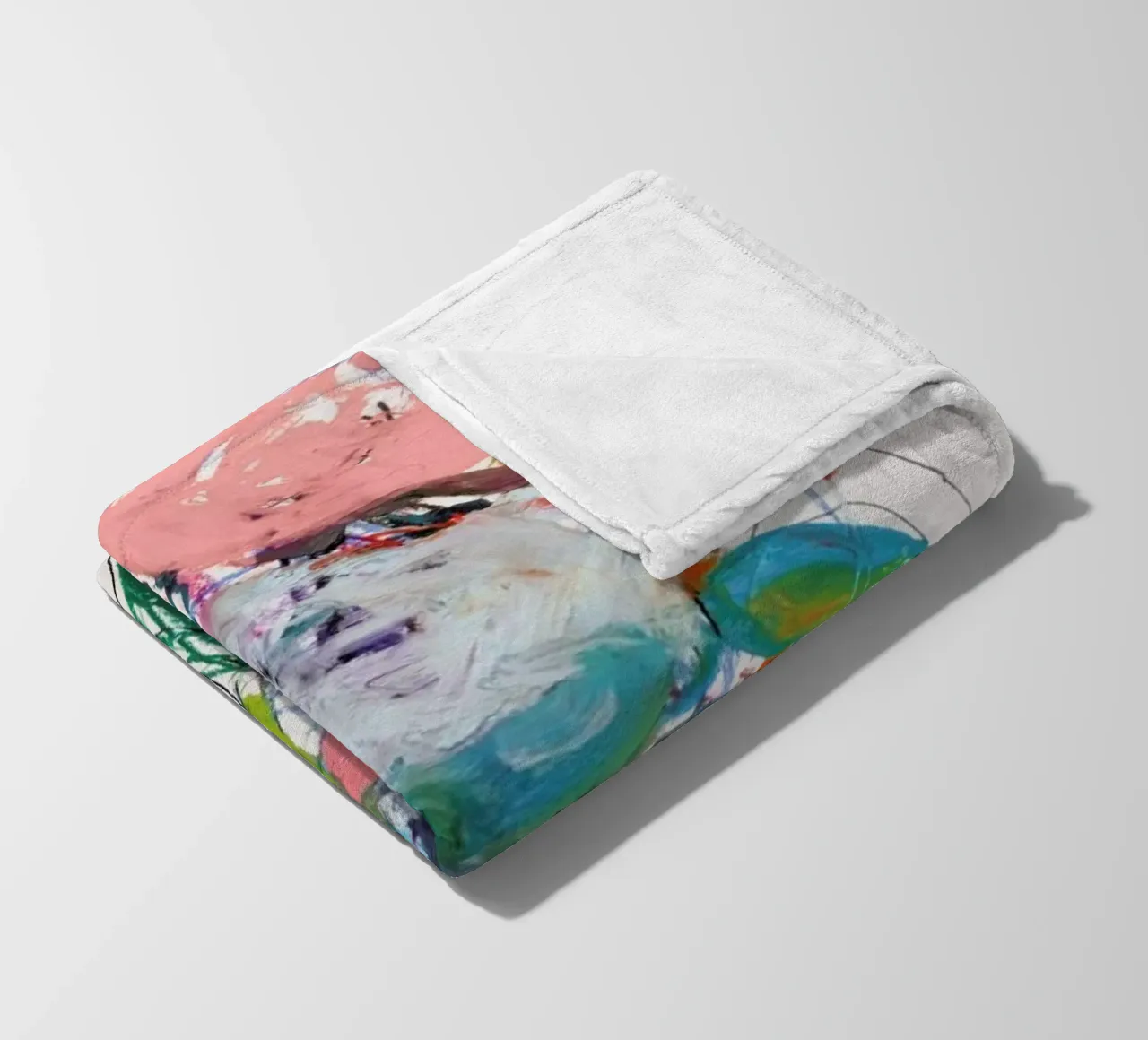 Rosenotes No 3 coperta in pile da Leigh Viner