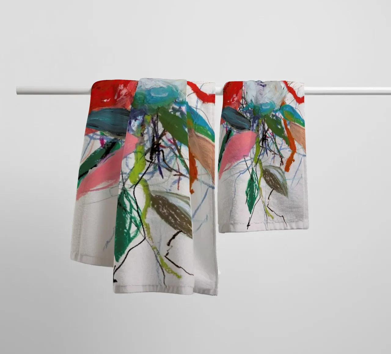 Rosenotes No 3 serviette de bain de Leigh Viner