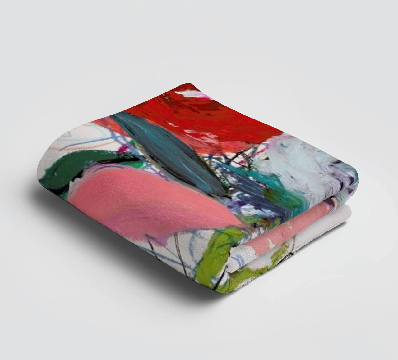 Rosenotes No 3 Handtuch von Leigh Viner