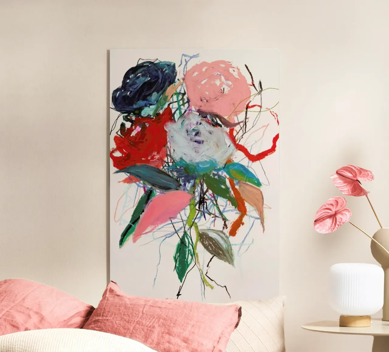 Rosenotes No 3 acrylic glass by Leigh Viner