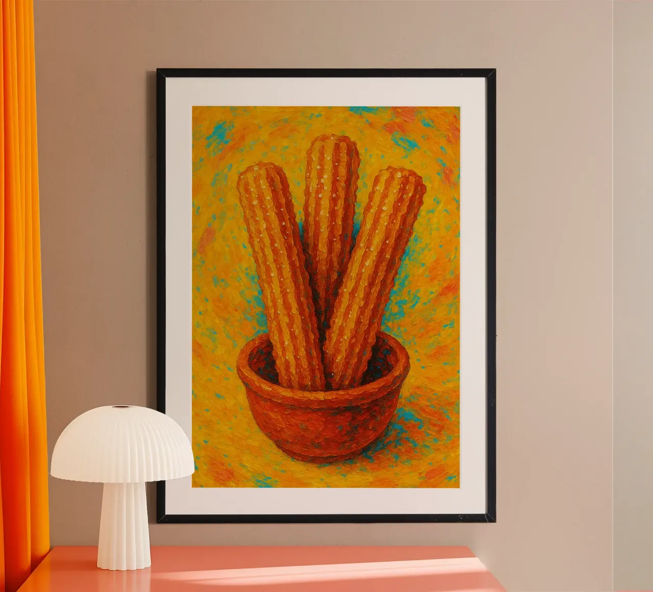 churros imaginación abstracta a todo color hahnemühle de ameera