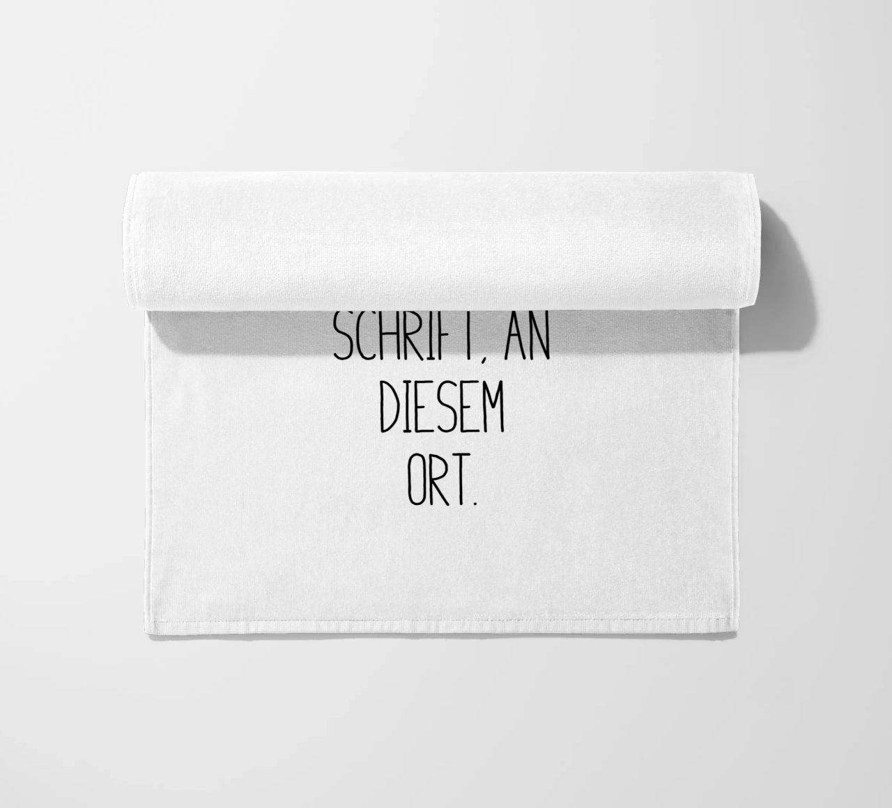 Wunschtext in schwarz weiß telo mare da WORTSPIEL