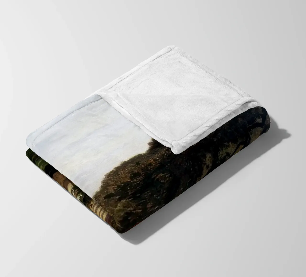 Claude Monet Un'aia in Normandia coperta in pile da clay bobby