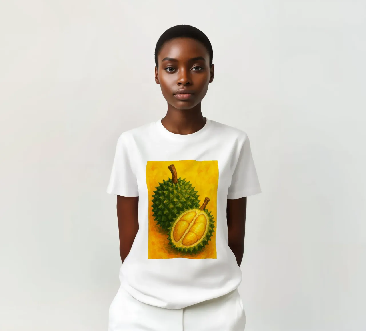 durians imaginación abstracta a todo color camiseta de ameera