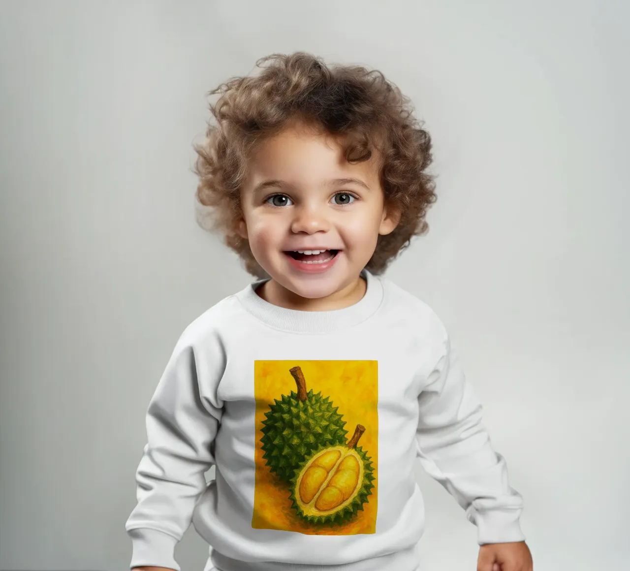 durians imaginación abstracta a todo color sudadera de bebé de ameera