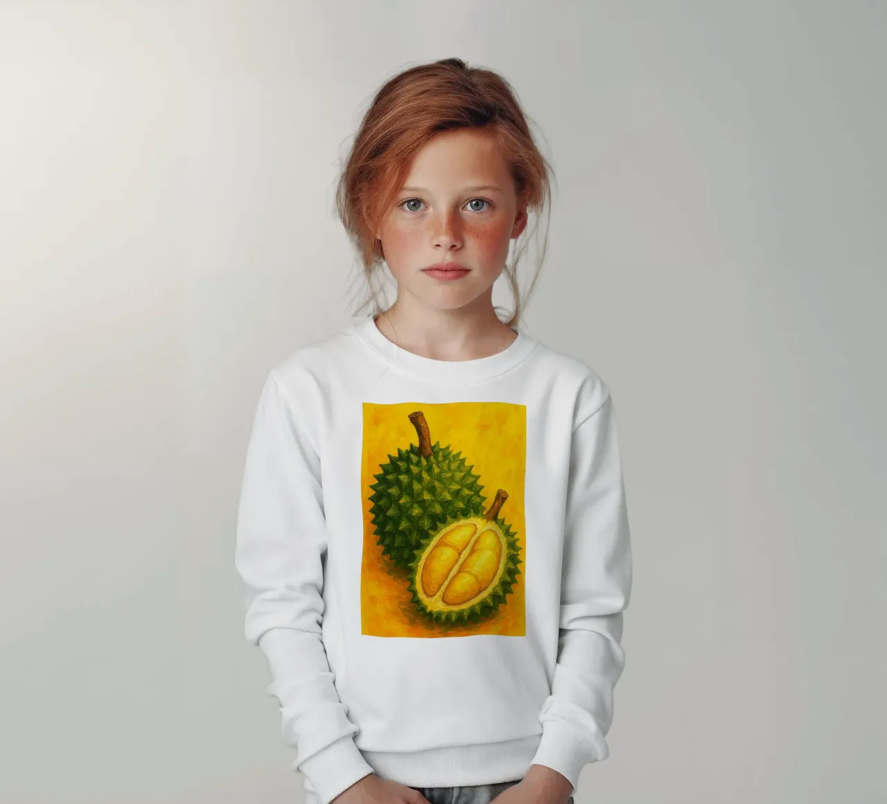 durians imaginación abstracta a todo color sudadera para niño de ameera
