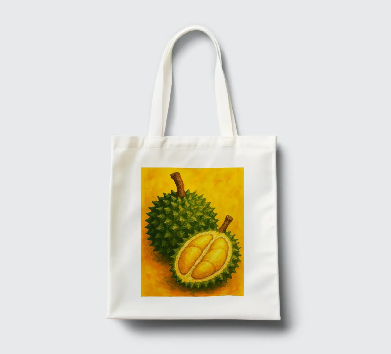 durians imaginación abstracta a todo color tote bag de ameera