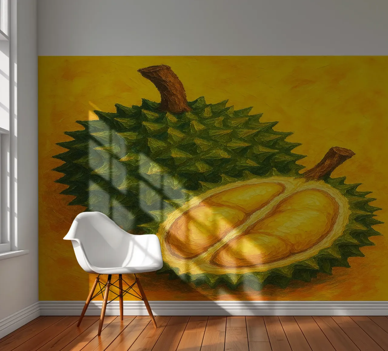 durians imaginación abstracta a todo color papel para pared de ameera
