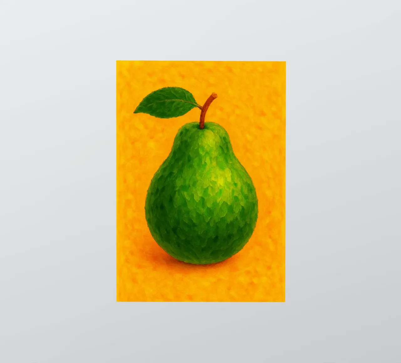 guayaba imaginación abstracta a todo color pegatina de ameera