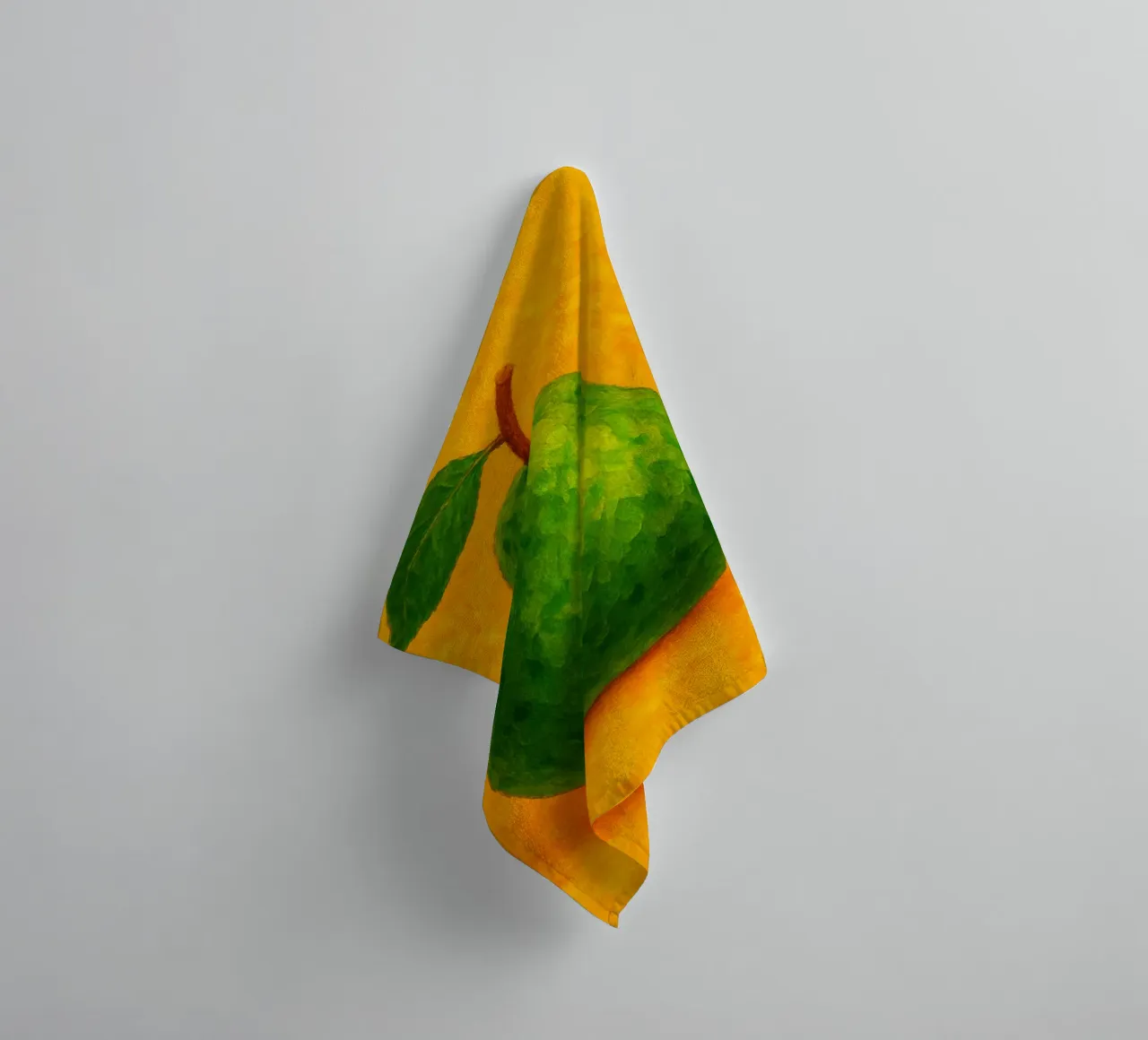 goyave imagination abstraite en couleur serviette de bain de ameera