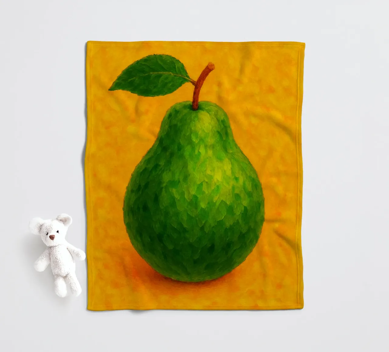 guava abstract imagination full color fleece blanket by ameera