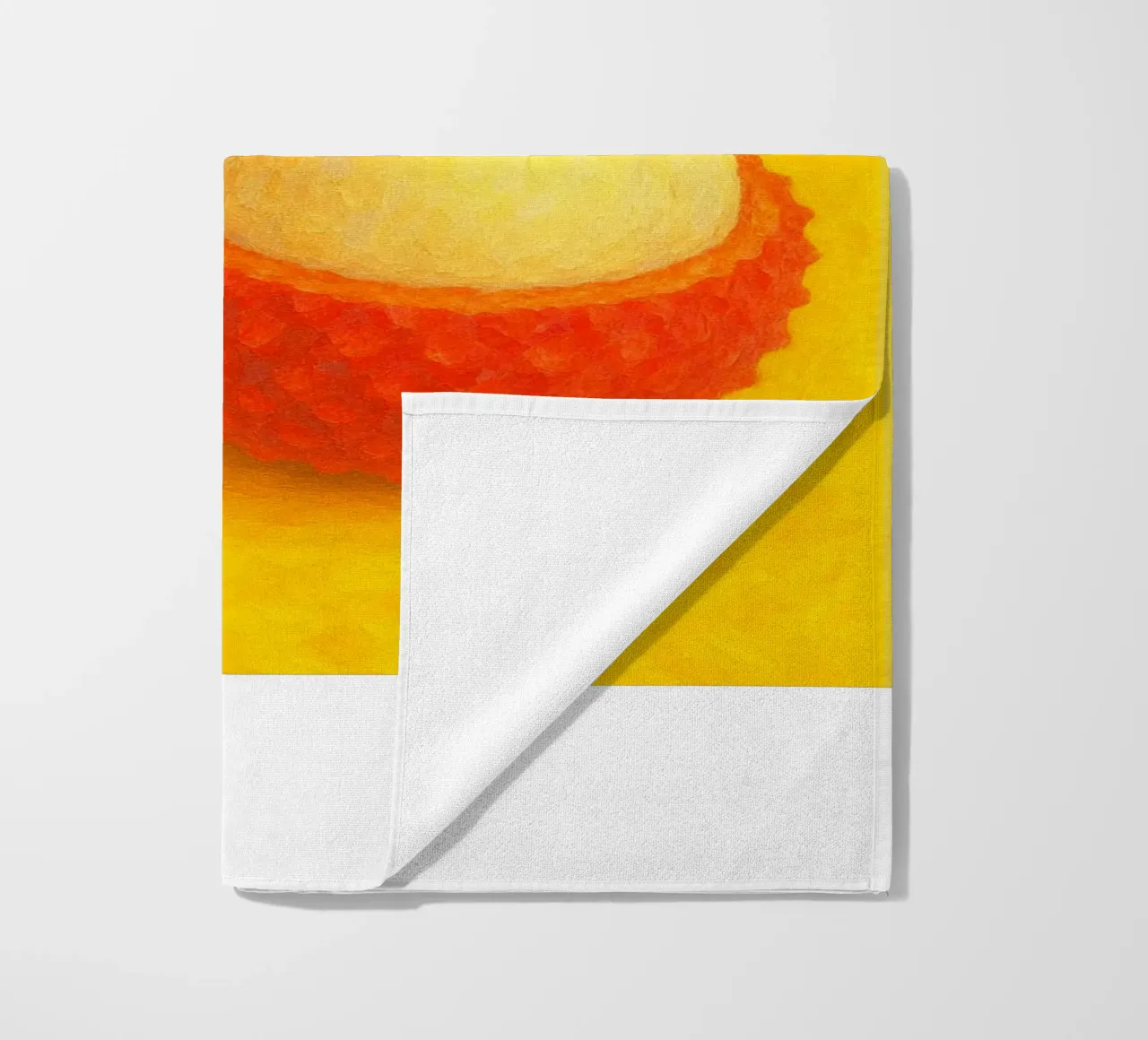 lychee abstract imagination full color beach towel by ameera