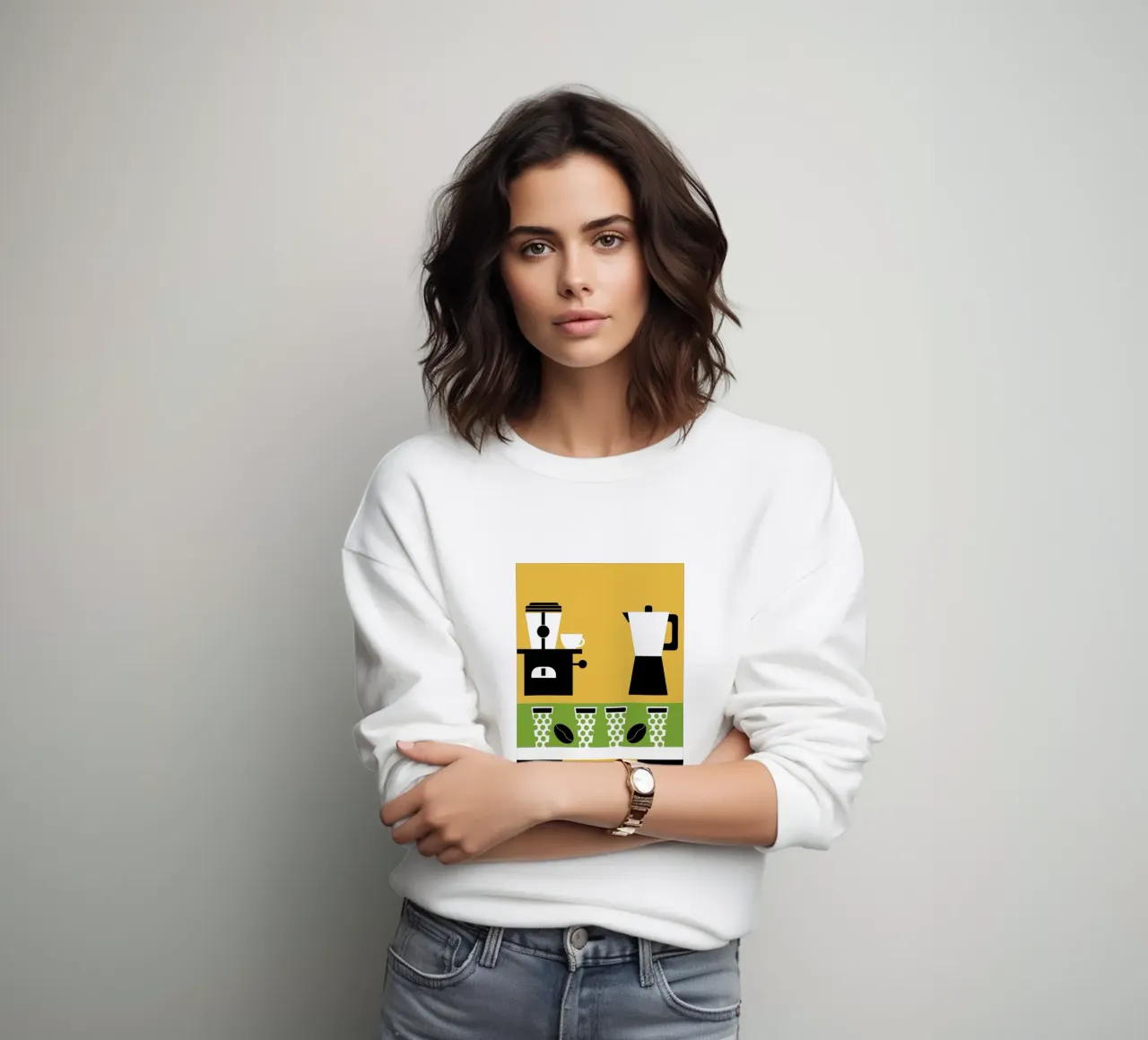 Attrezzature per la preparazione del caffè felpa da LOOK DIFFERENT