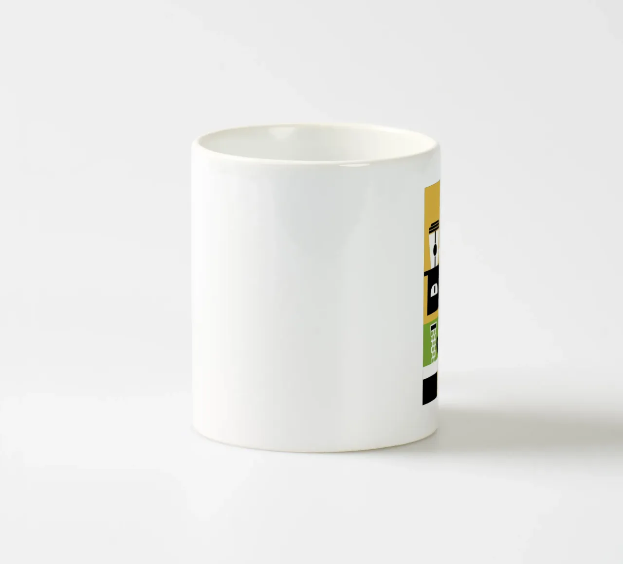 Attrezzature per la preparazione del caffè tazza in ceramica da LOOK DIFFERENT