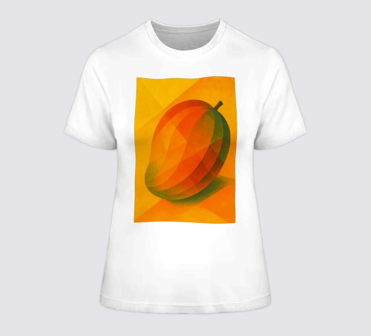 mango imaginación abstracta a todo color camiseta de mujer de ameera