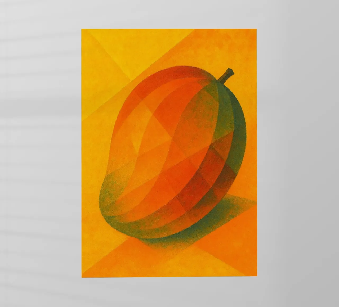 mango imaginación abstracta a todo color lámina retroiluminada de ameera