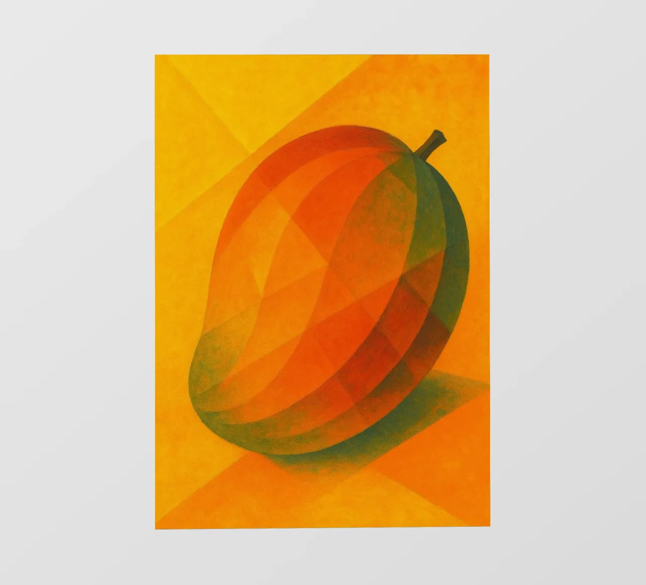 mango imaginación abstracta a todo color lámina retroiluminada de ameera