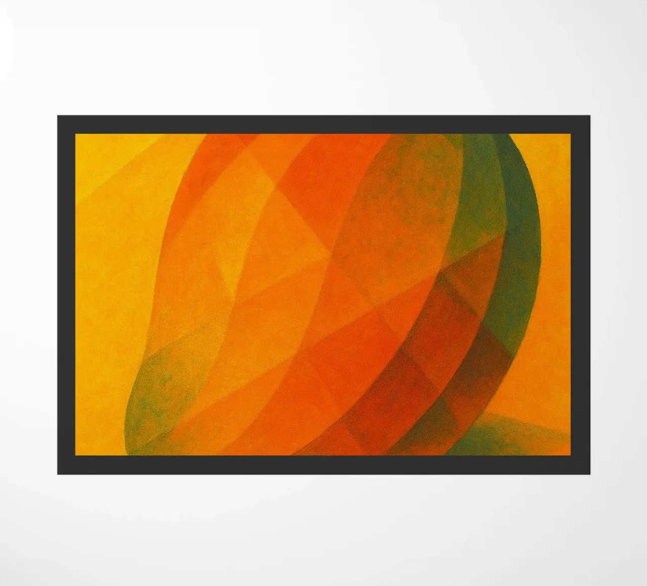 mango imaginación abstracta a todo color felpudo de ameera