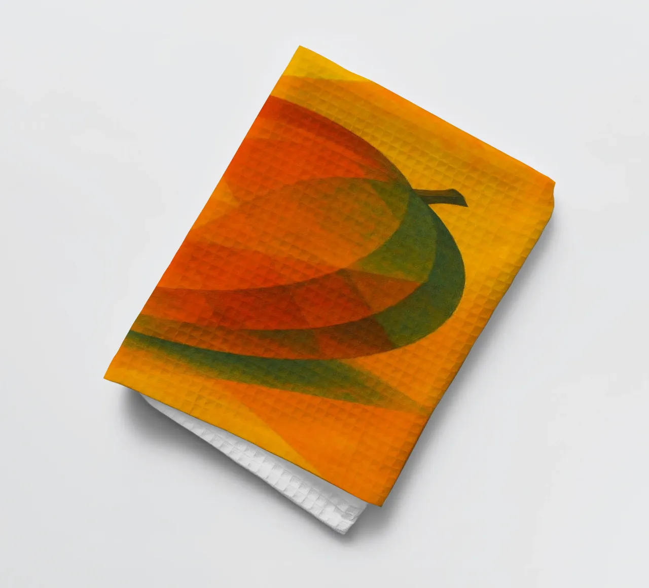 mango imaginación abstracta a todo color paño de cocina de ameera