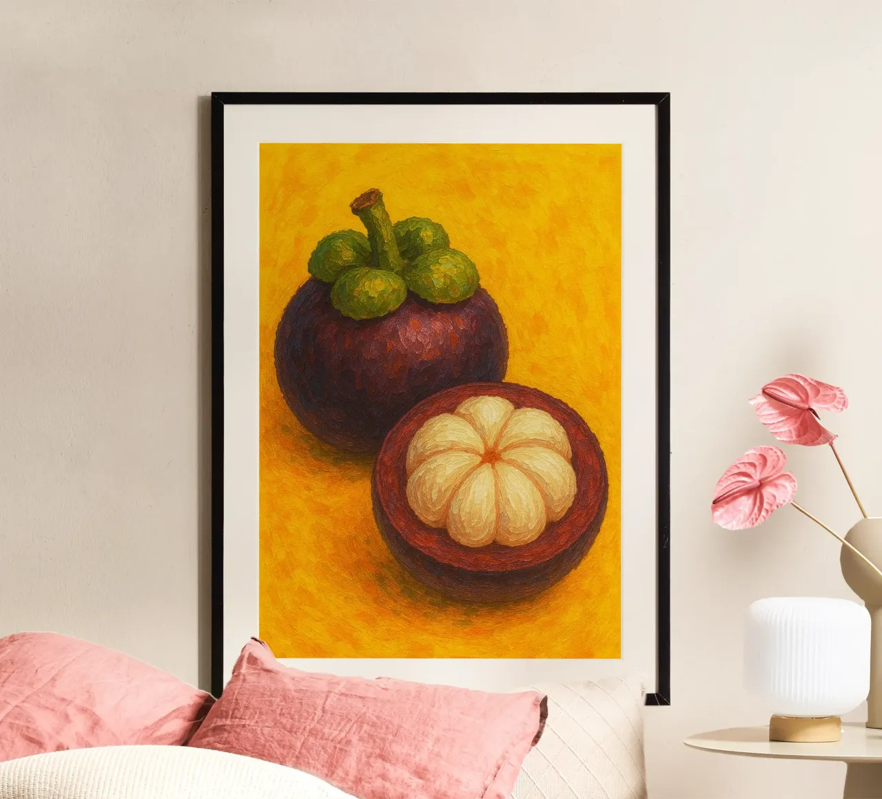 mangostán imaginación abstracta a todo color hahnemühle de ameera
