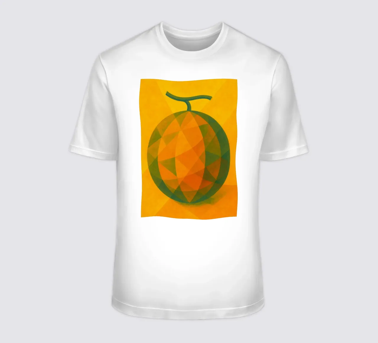 melón imaginación abstracta a todo color camiseta de ameera