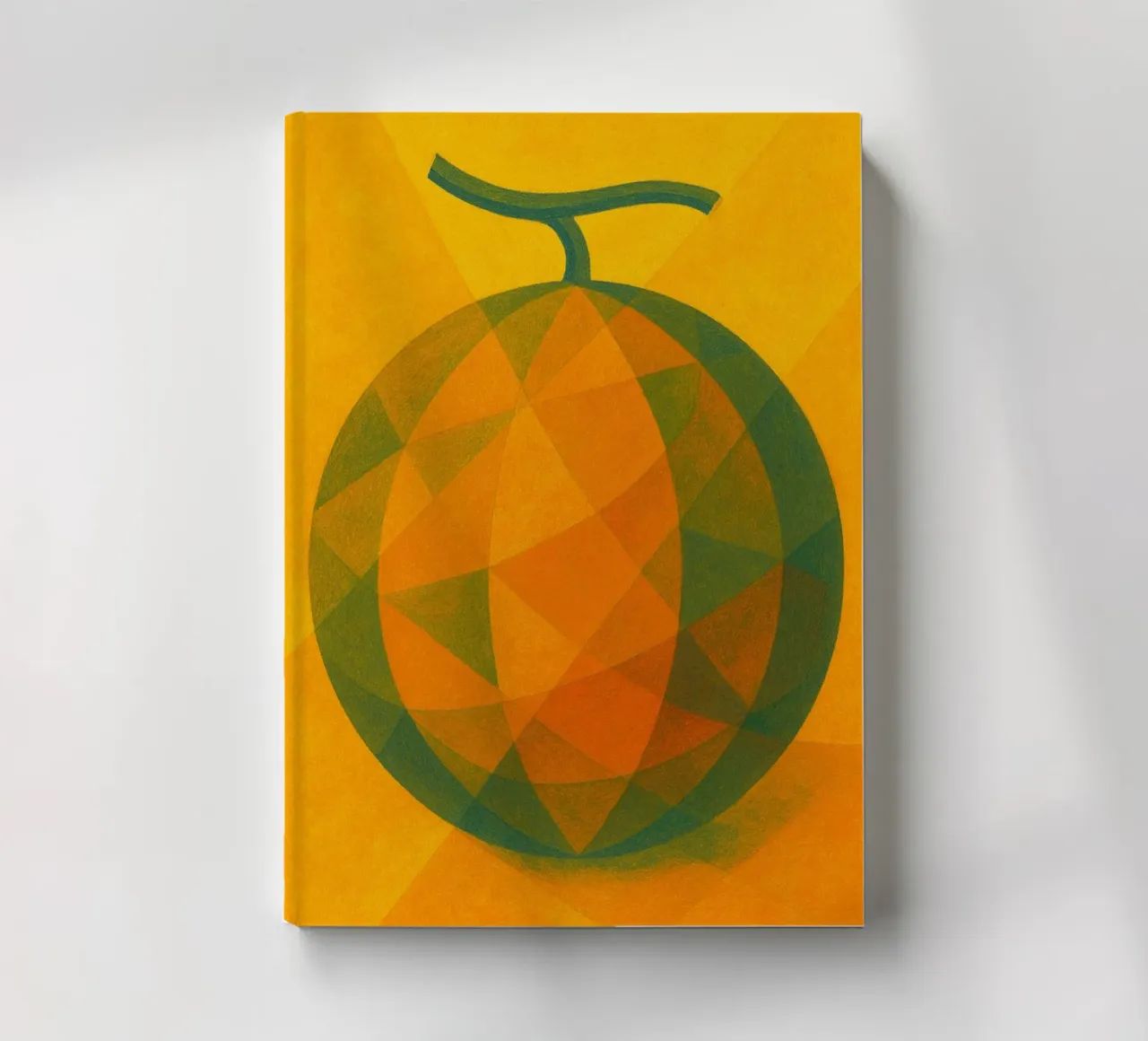 melon abstract imagination full color notebook by ameera