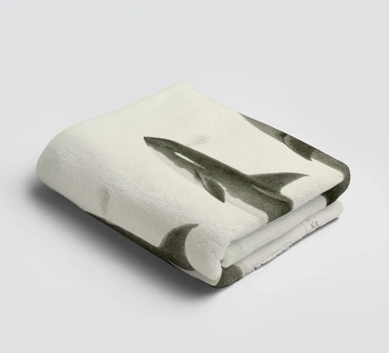 Scammon - Orca or Killer Whale asciugamano da bagno da Vintage by JUNIQE