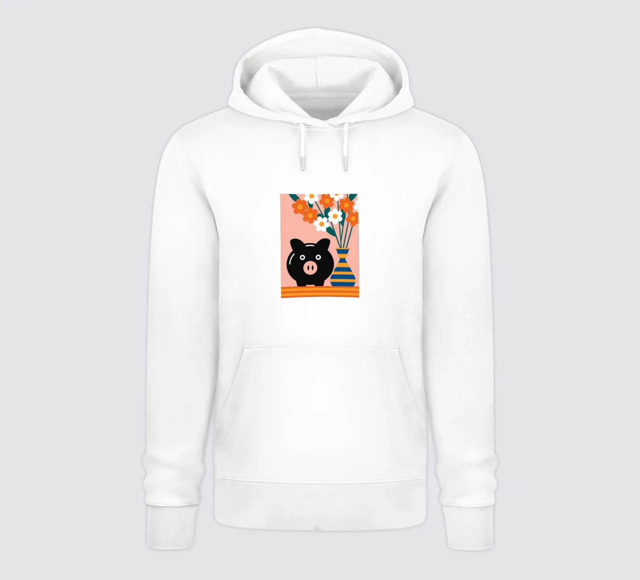 Risparmio e vaso di fiori felpa con cappuccio da LOOK DIFFERENT