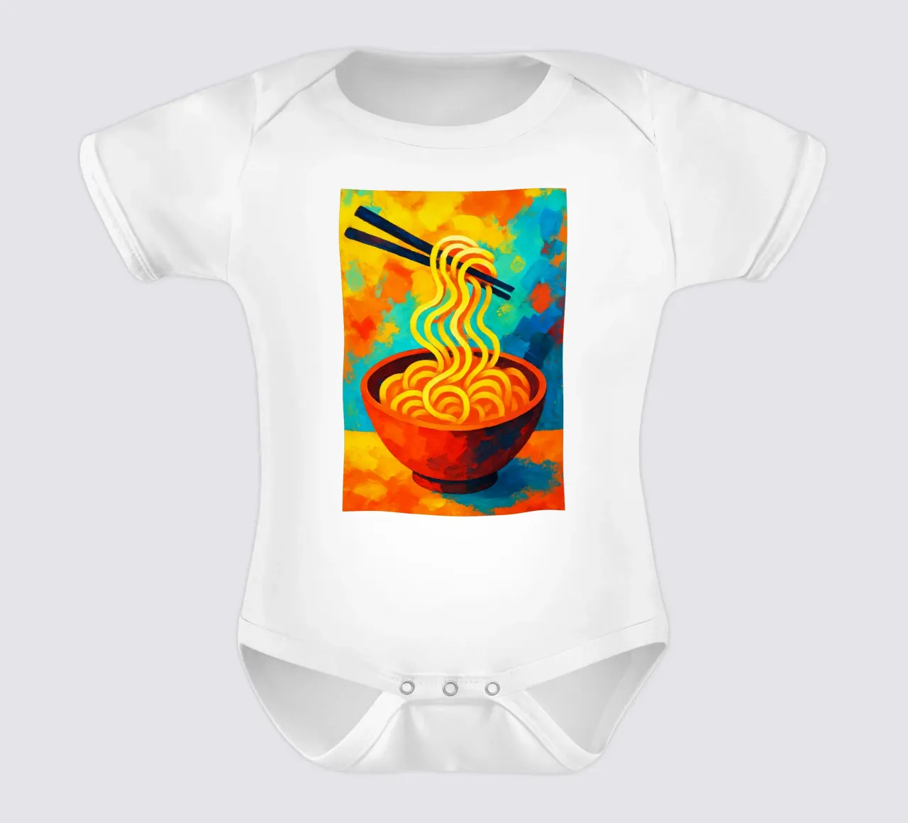 fideos imaginación abstracta a todo color body de bebé de ameera