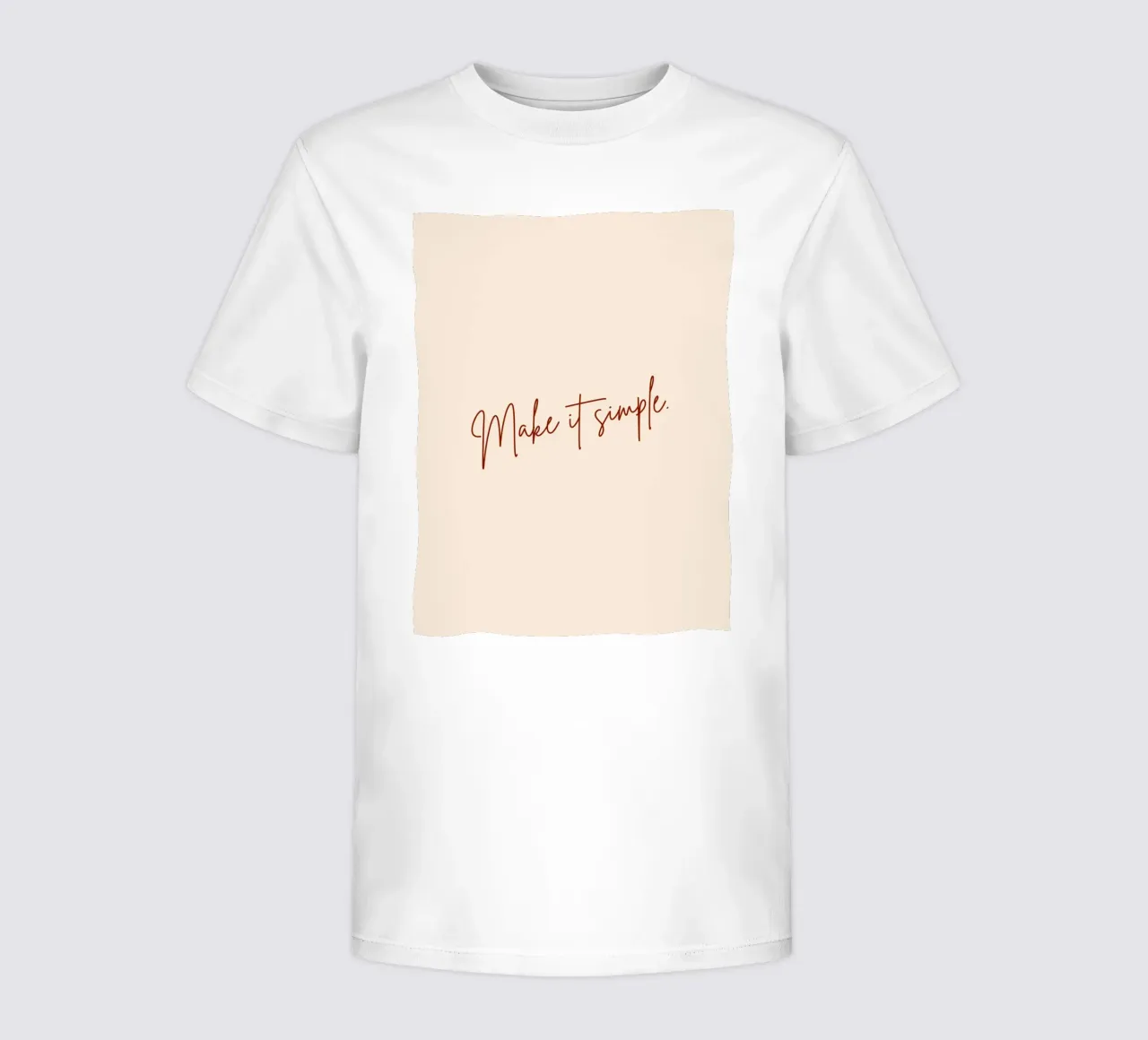 Semplificare. t-shirt bambini da 83oranges.com