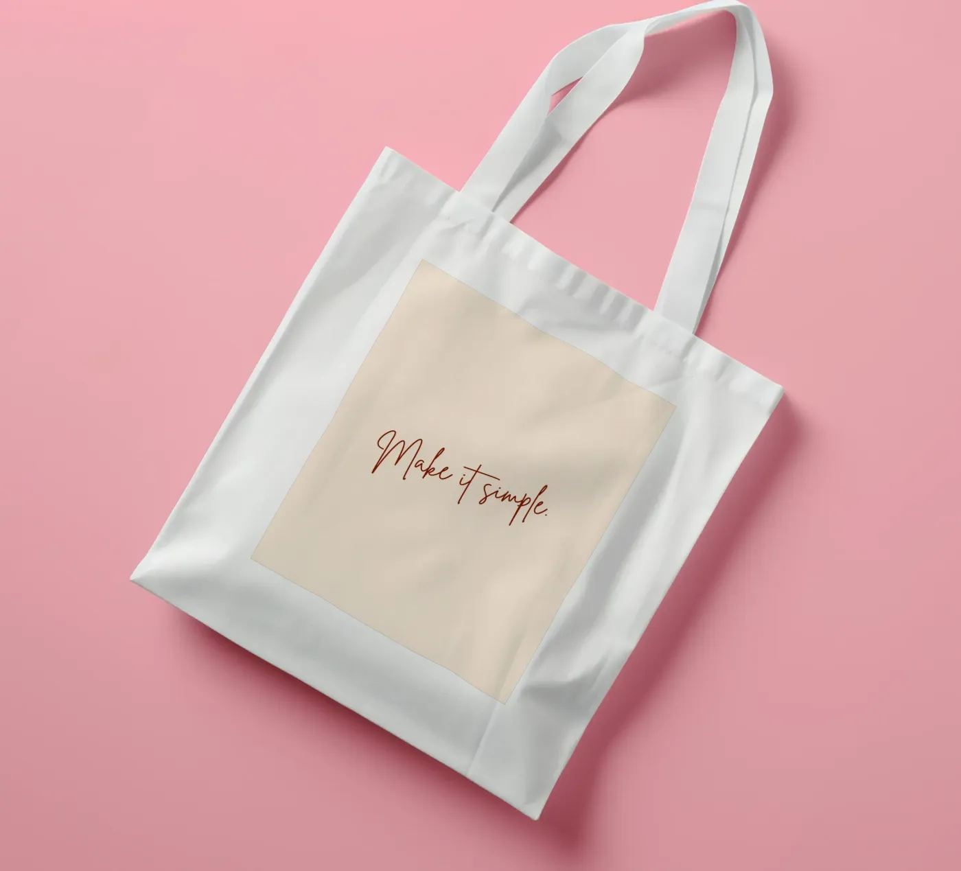 Make It Simple. tote bag by 83oranges.com
