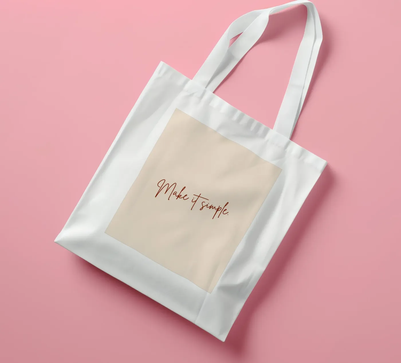 Make It Simple. tote bag by 83oranges.com
