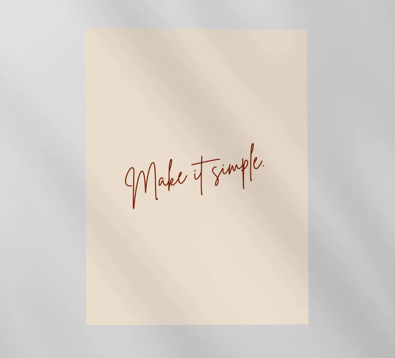 Semplificare. pellicola backlit da 83oranges.com